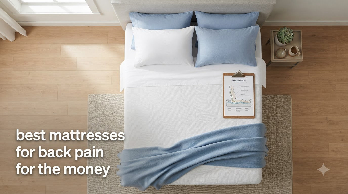 best mattresses for back pain for the money