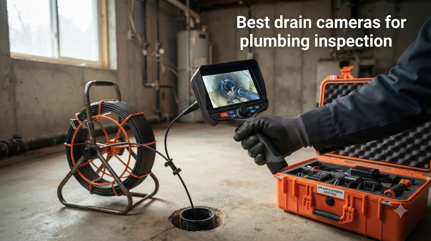Best drain cameras for plumbing inspection