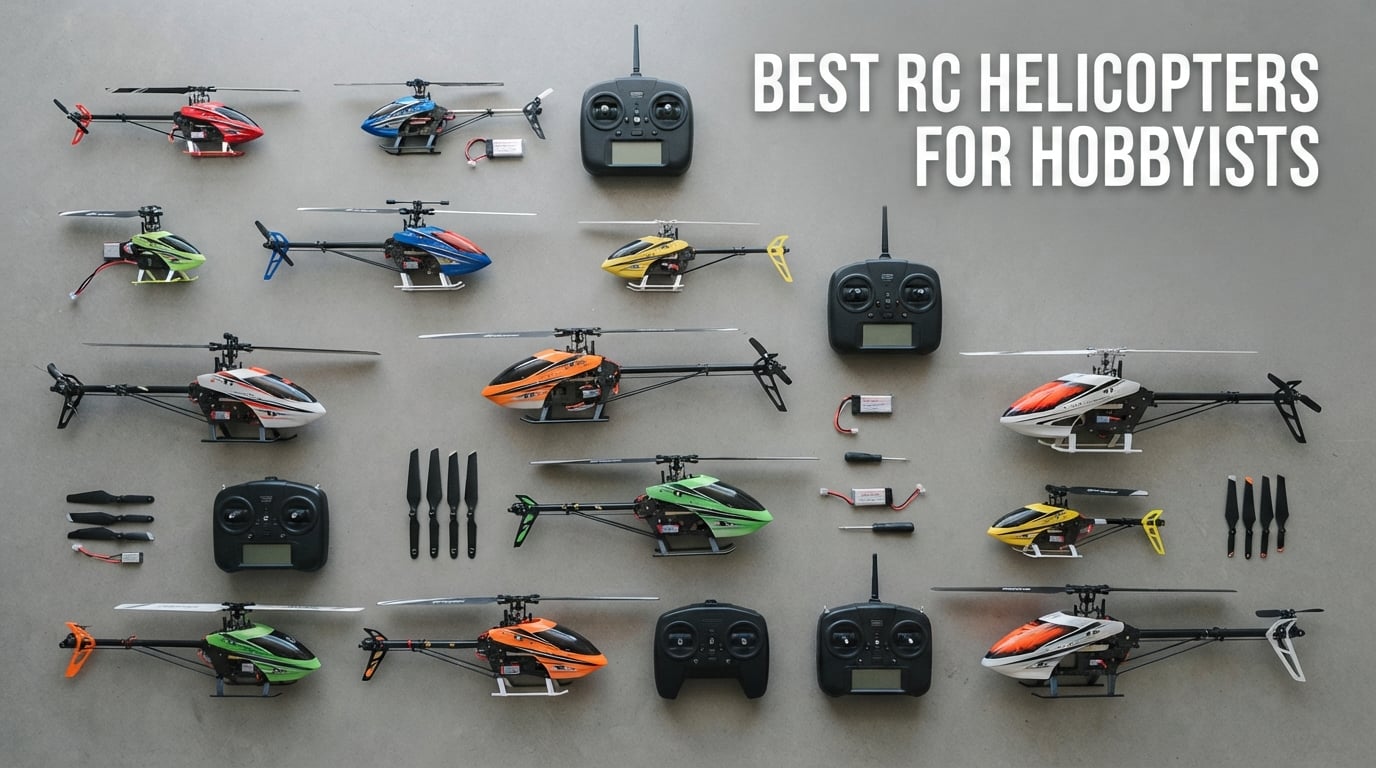 Best RC helicopters for hobbyists