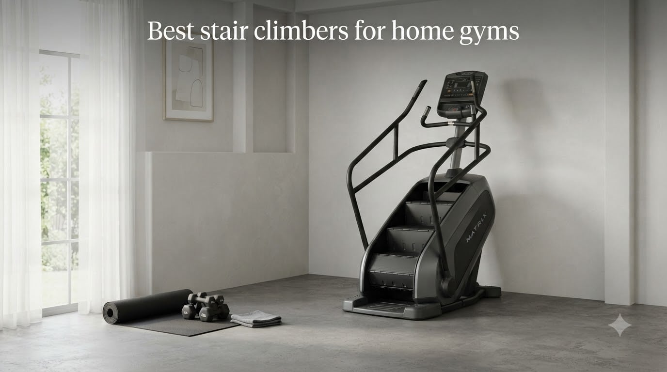 Best stair climbers for home gyms