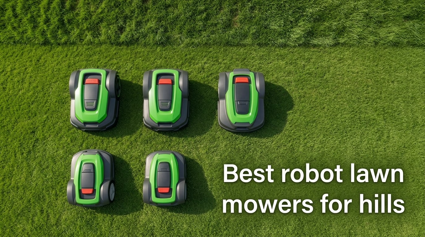 Best robot lawn mowers for hills