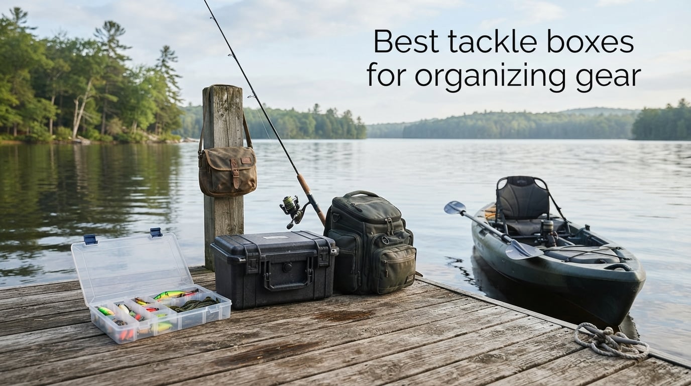 Best tackle boxes for organizing gear