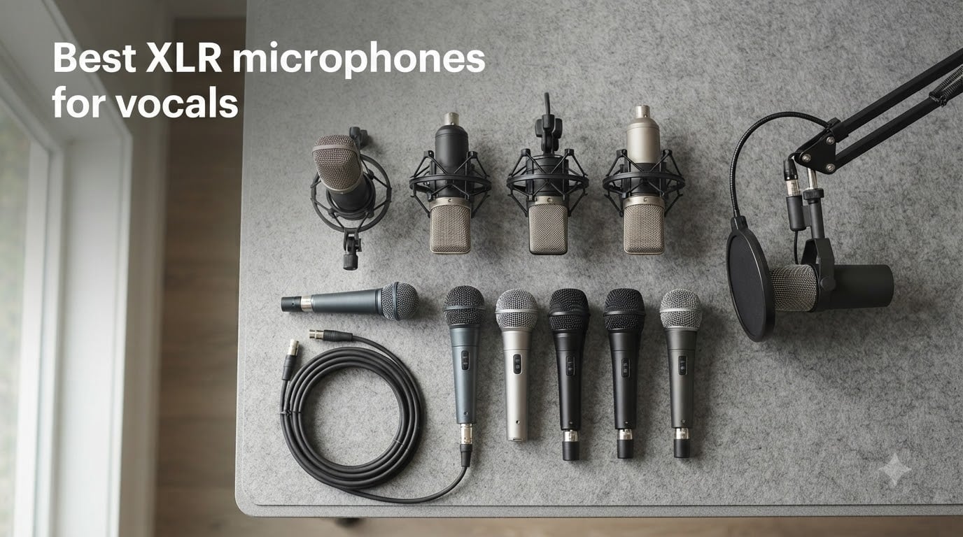Best XLR microphones for vocals