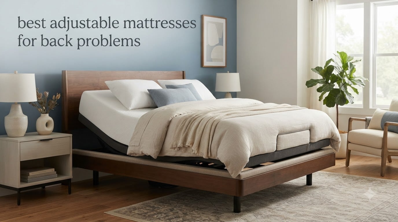 best adjustable mattresses for back problems