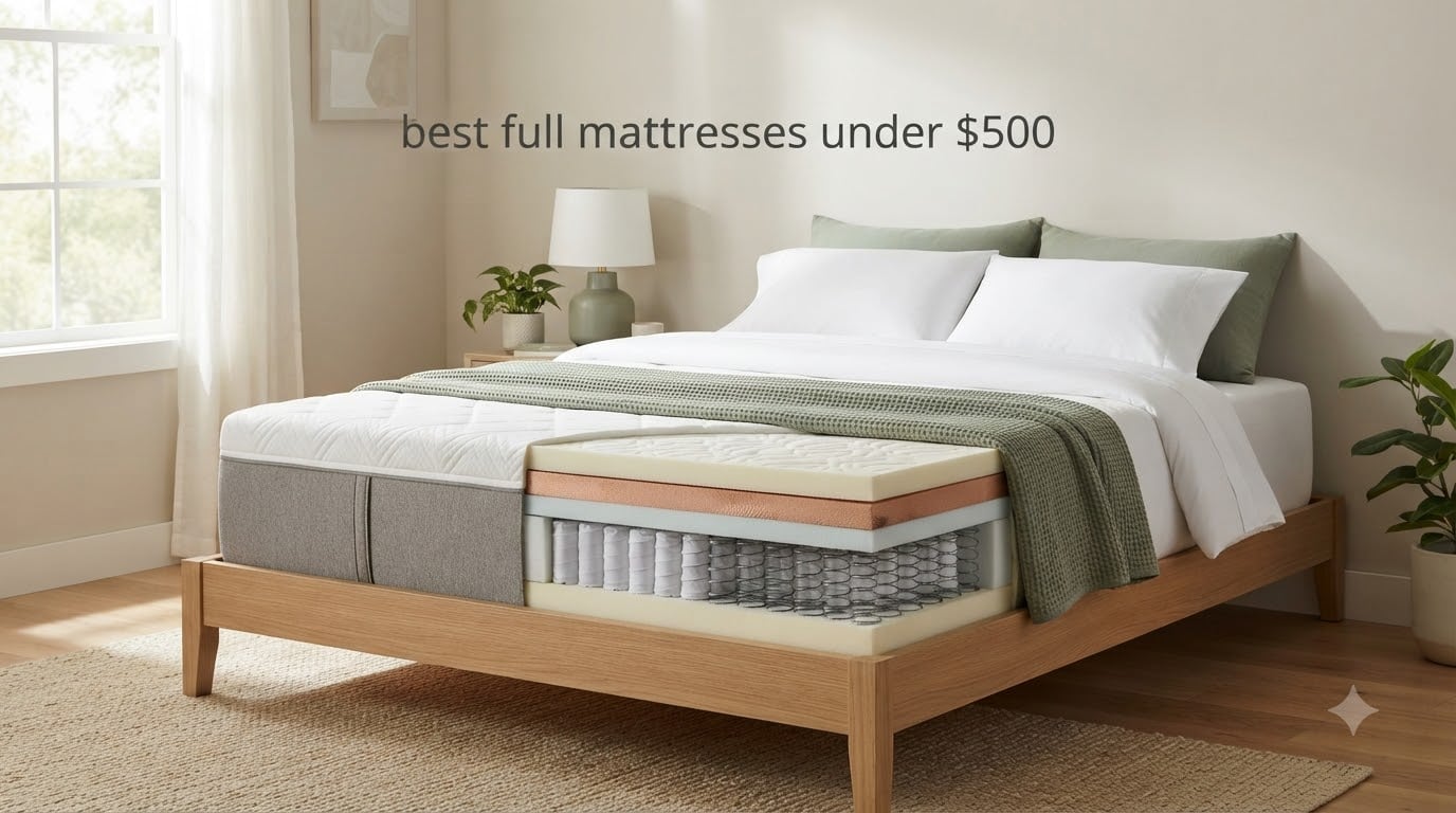 best full mattresses under $500