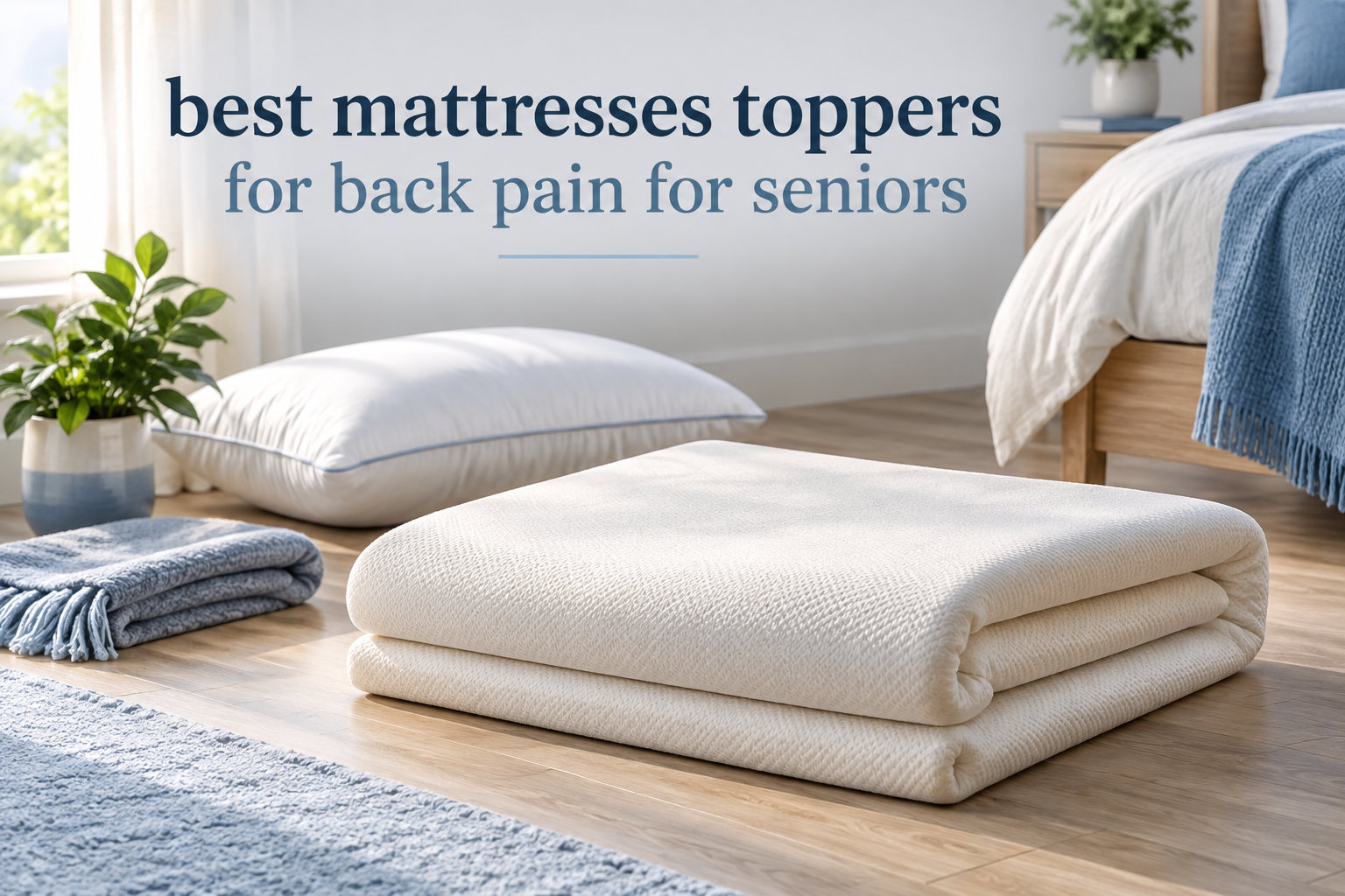 best mattresses toppers for back pain for seniors