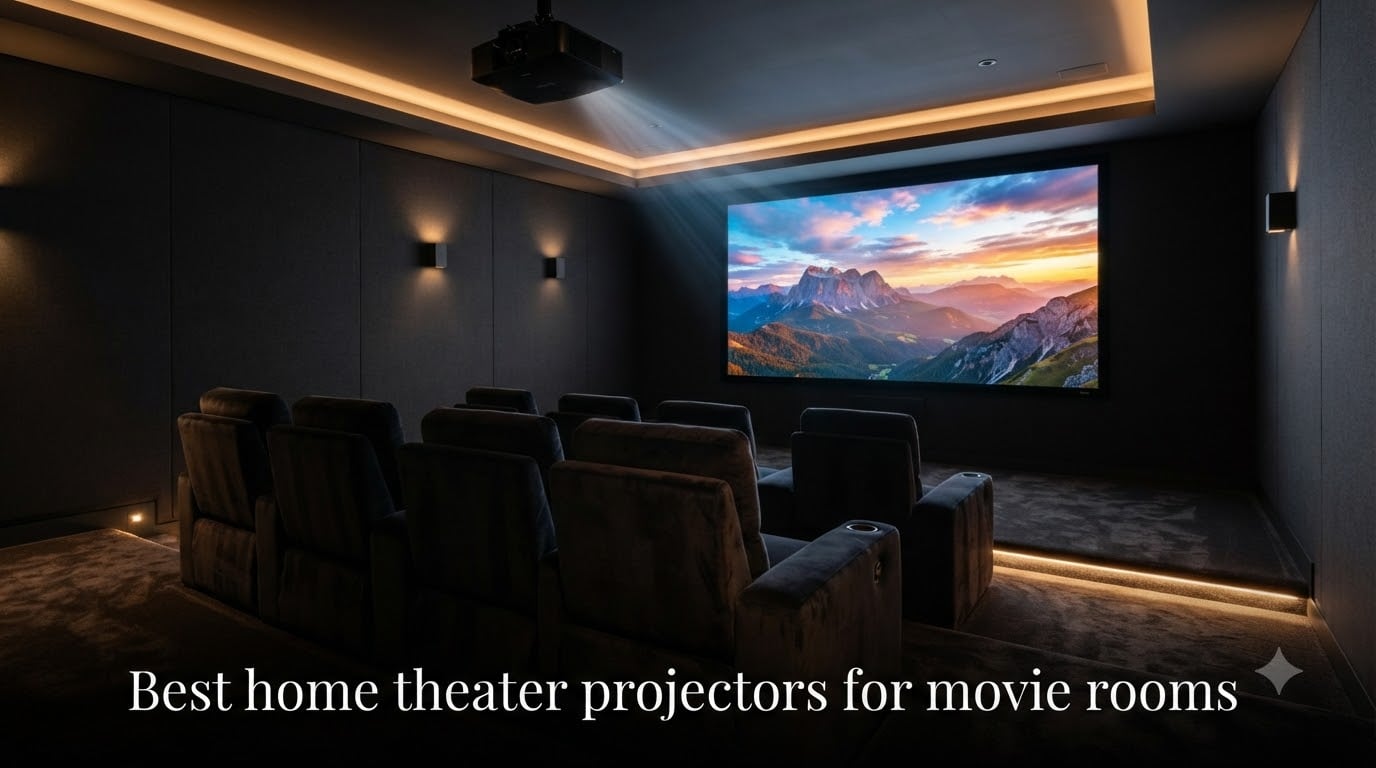 Best home theater projectors for movie rooms