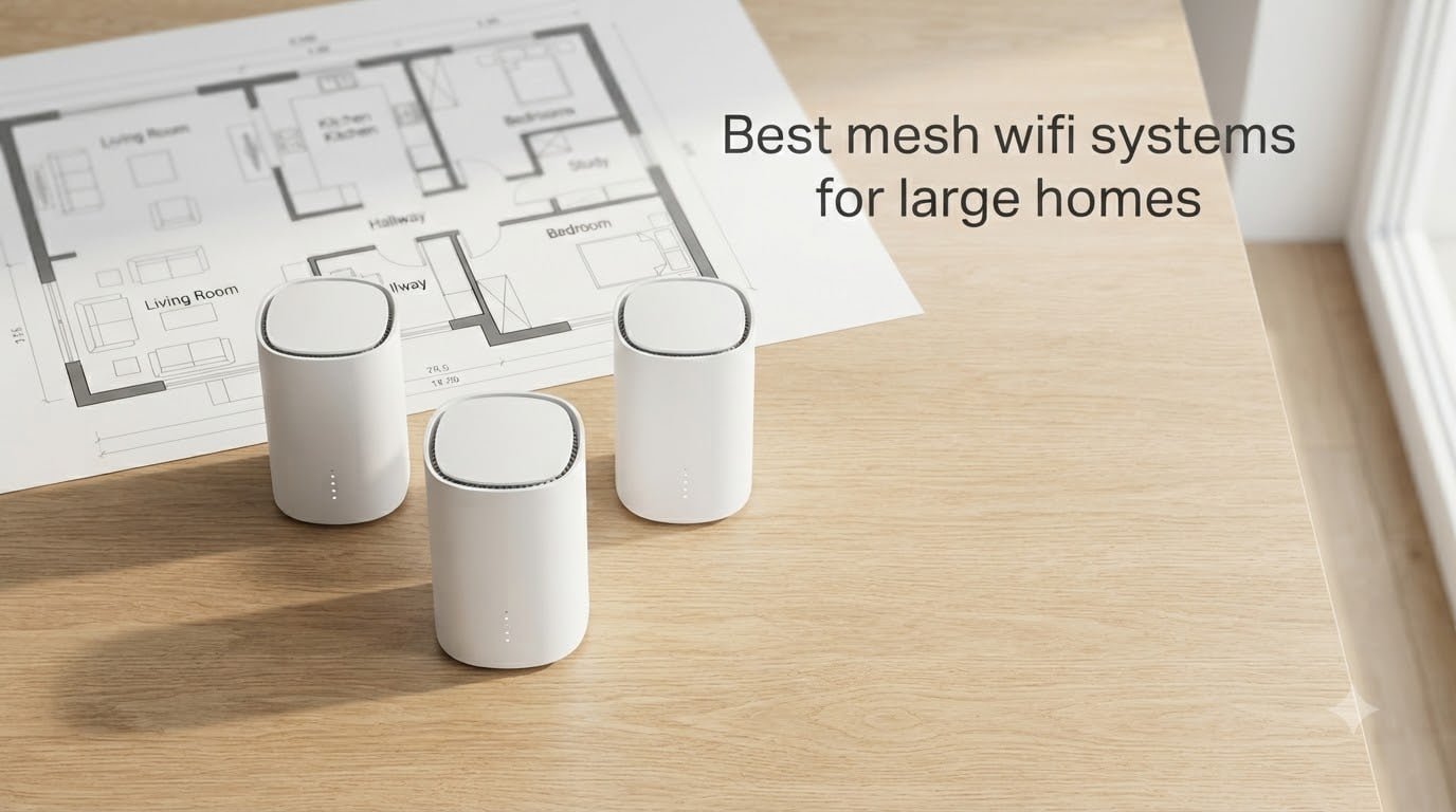 Best mesh wifi systems for large homes