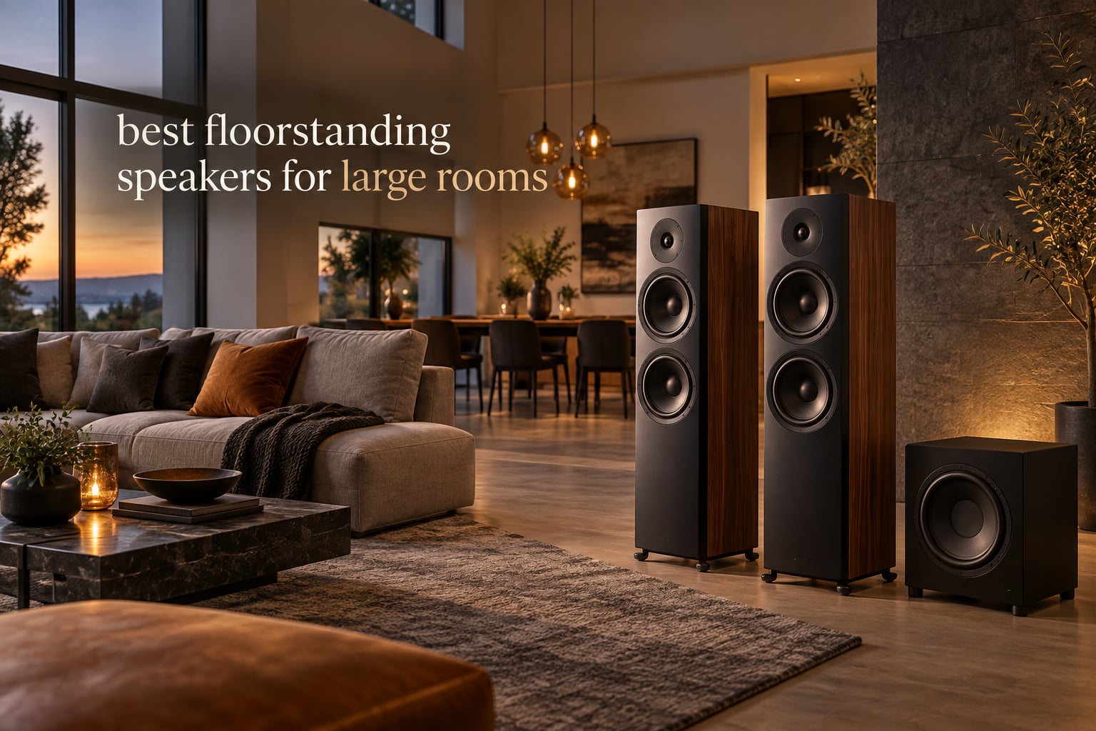 best floorstanding speakers for large rooms