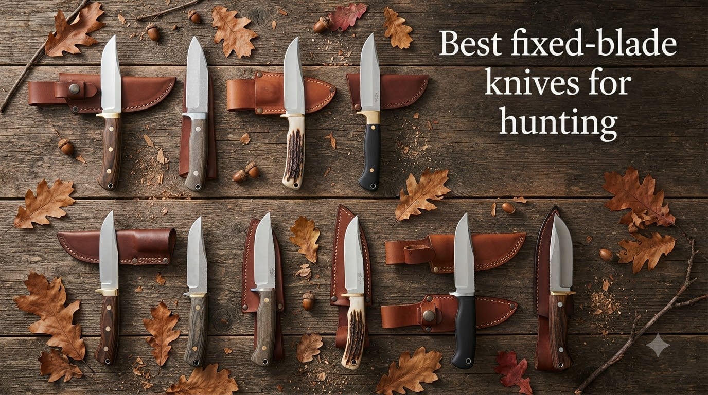 Best fixed-blade knives for hunting