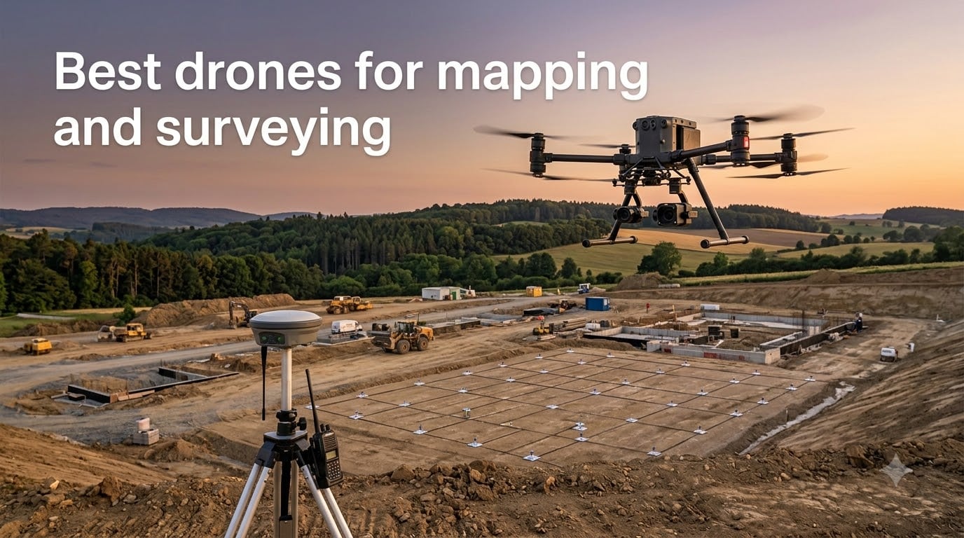 Best drones for mapping and surveying