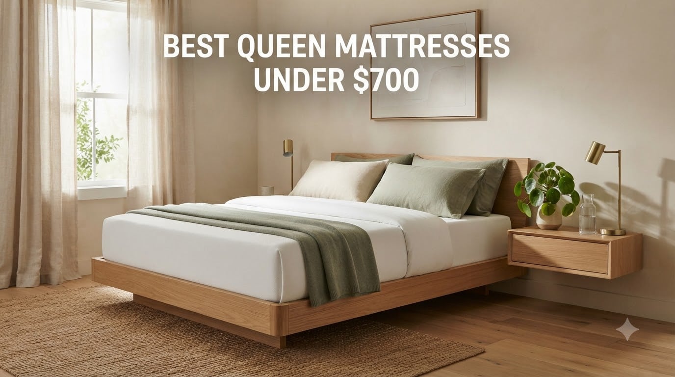 best queen mattresses under $700