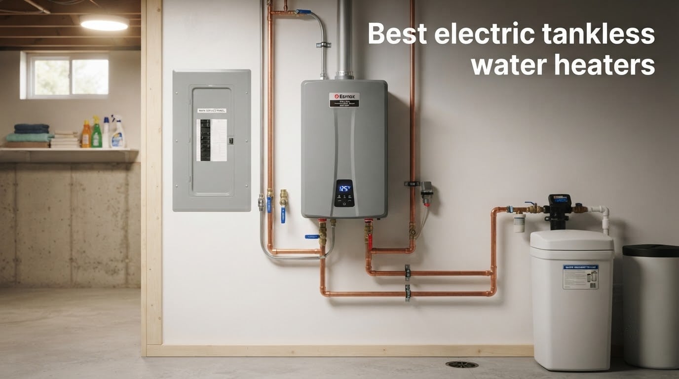 Best electric tankless water heaters