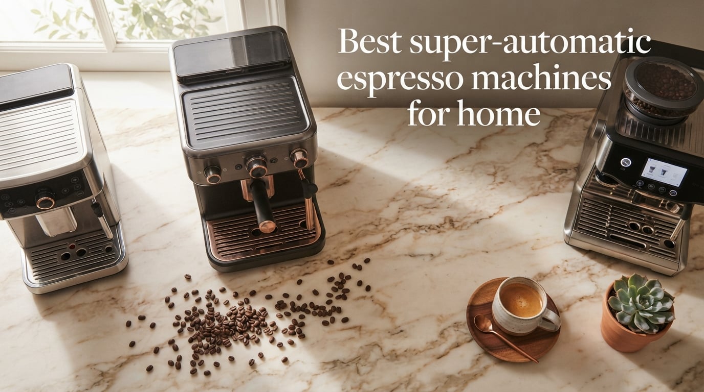 Best super-automatic espresso machines for home