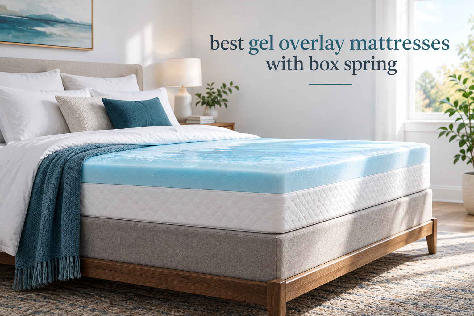 best gel overlay mattresses with box spring
