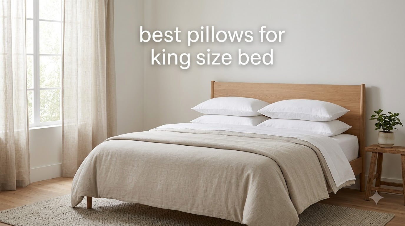 best pillows for king size bed