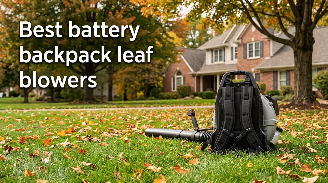 Best battery backpack leaf blowers