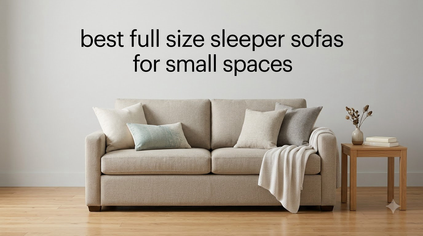 best full size sleeper sofas for small spaces
