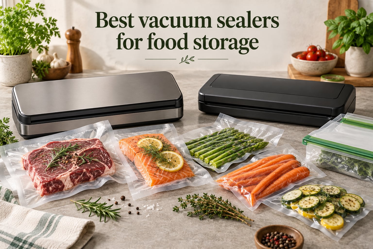 Best vacuum sealers for food storage