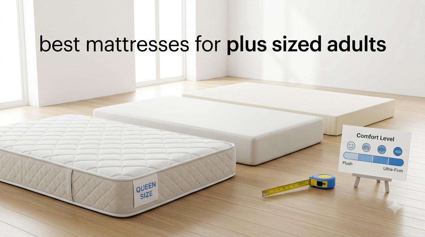 best mattresses for plus sized adults
