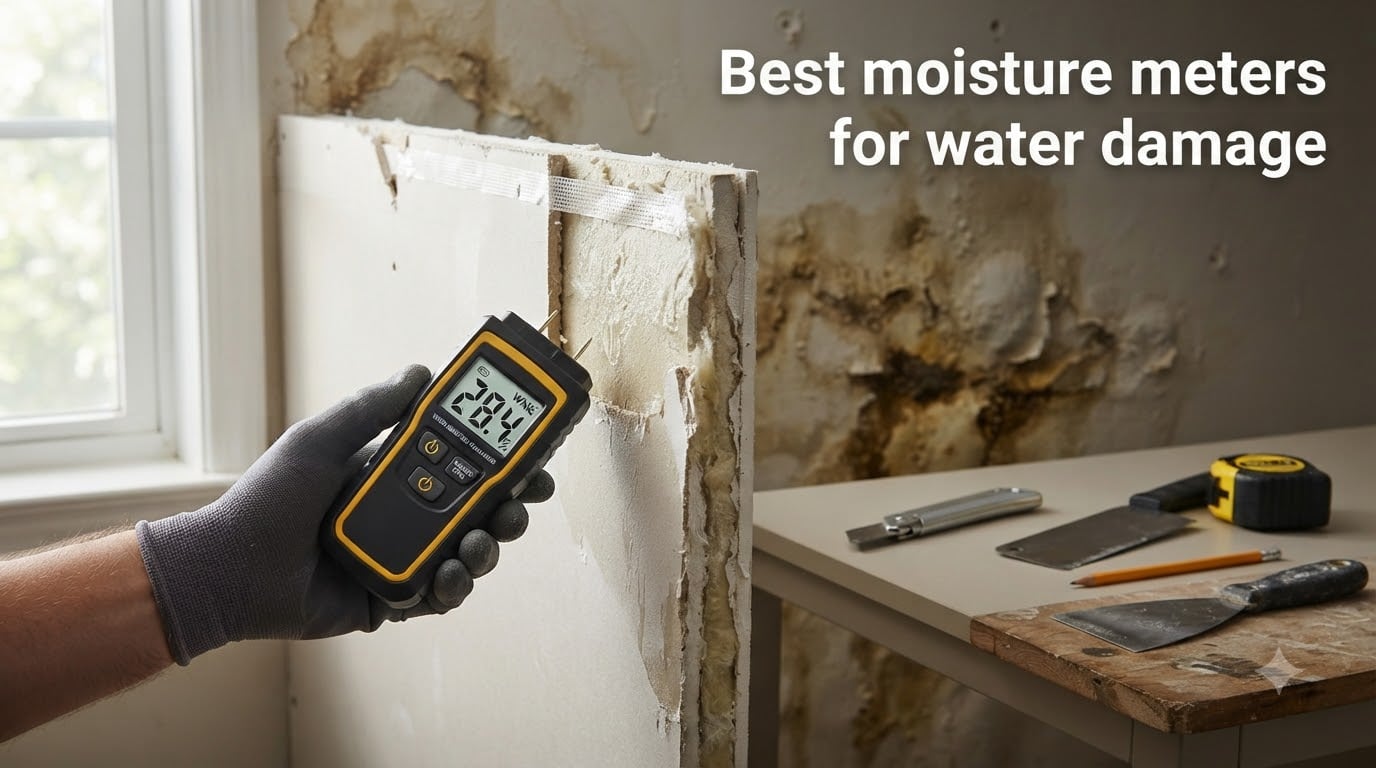 Best moisture meters for water damage