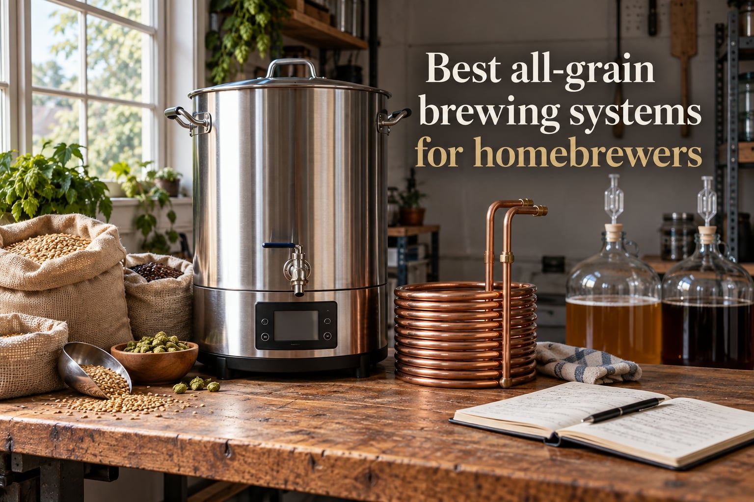 Best all-grain brewing systems for homebrewers