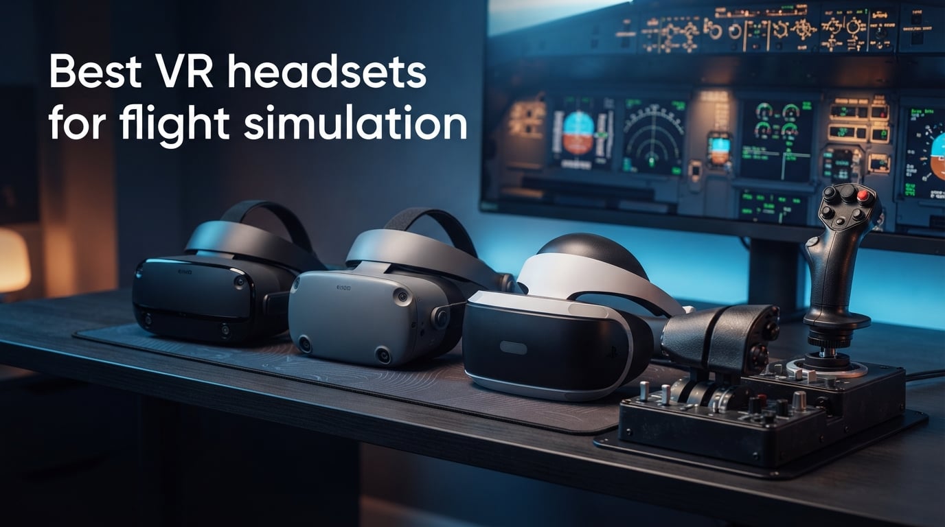 Best VR headsets for flight simulation