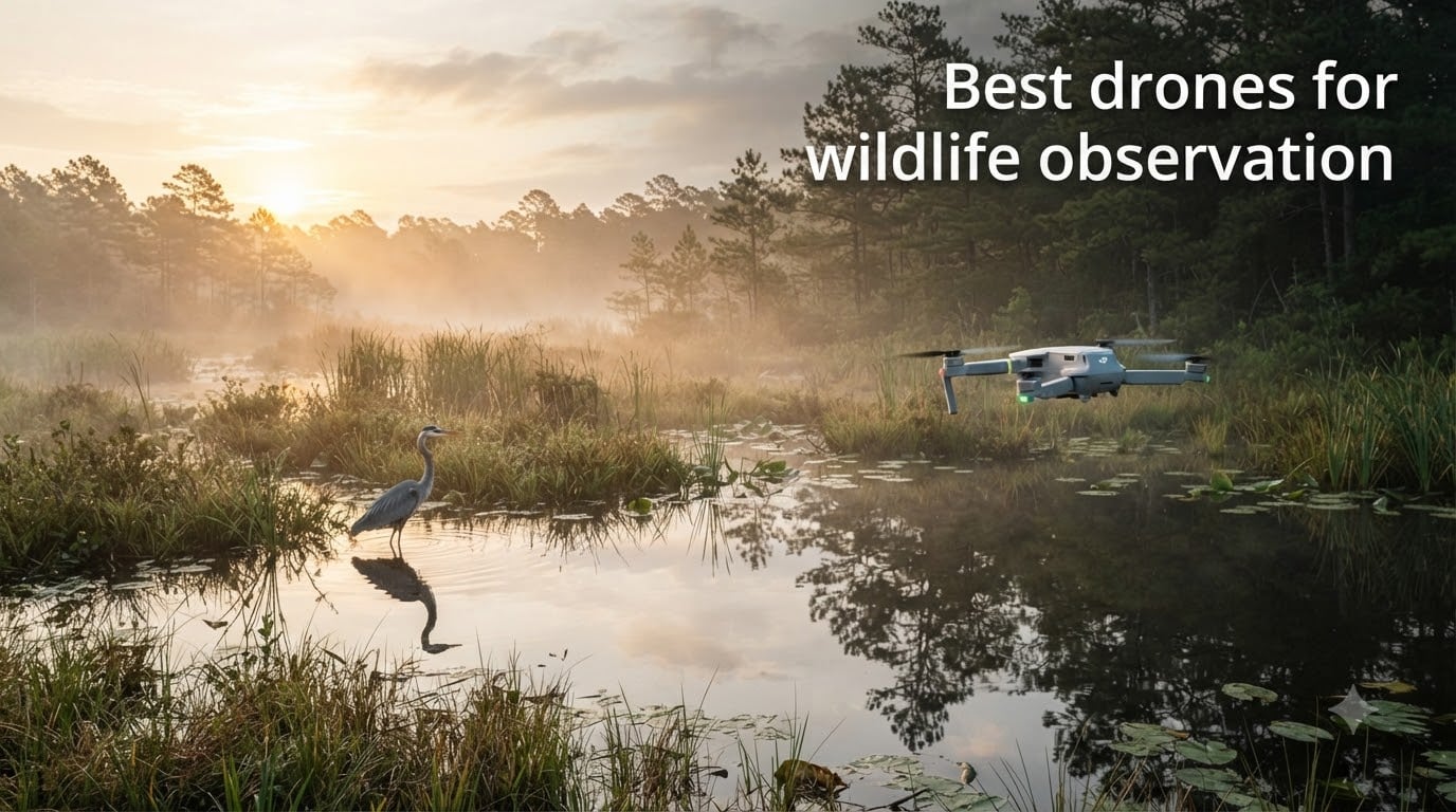 Best drones for wildlife observation