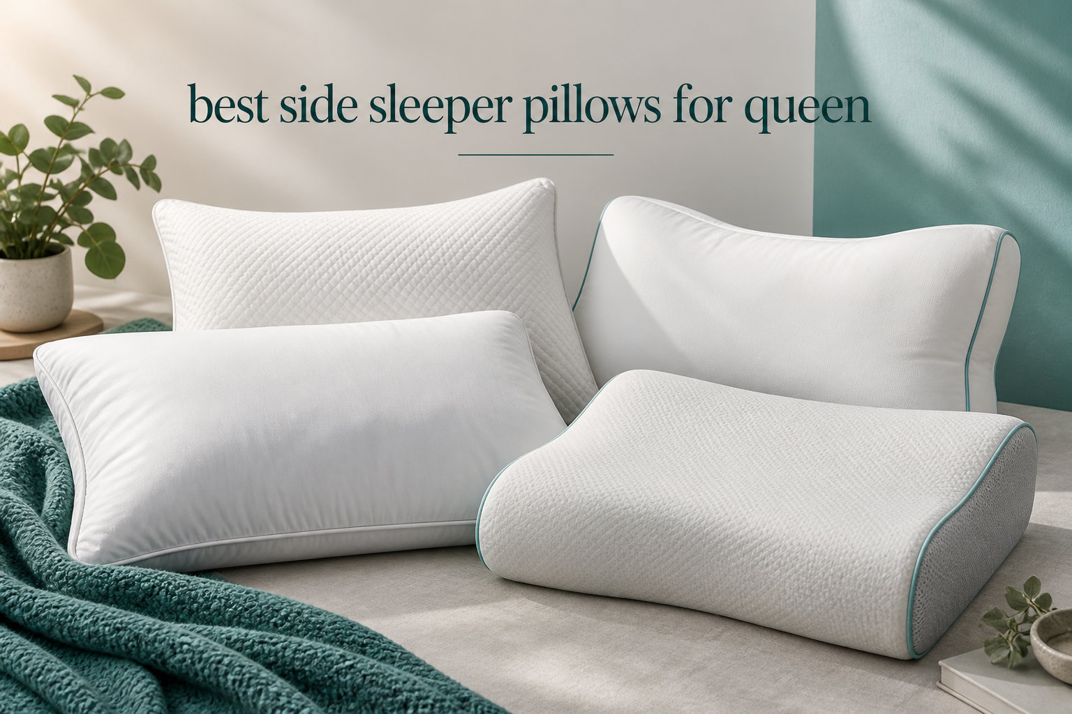 best side sleeper pillows for queen