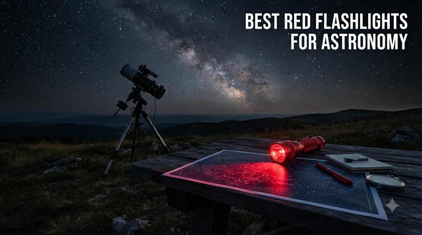 Best red flashlights for astronomy