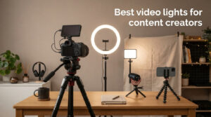Best video lights for content creators