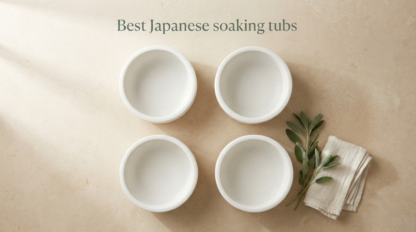Best Japanese soaking tubs