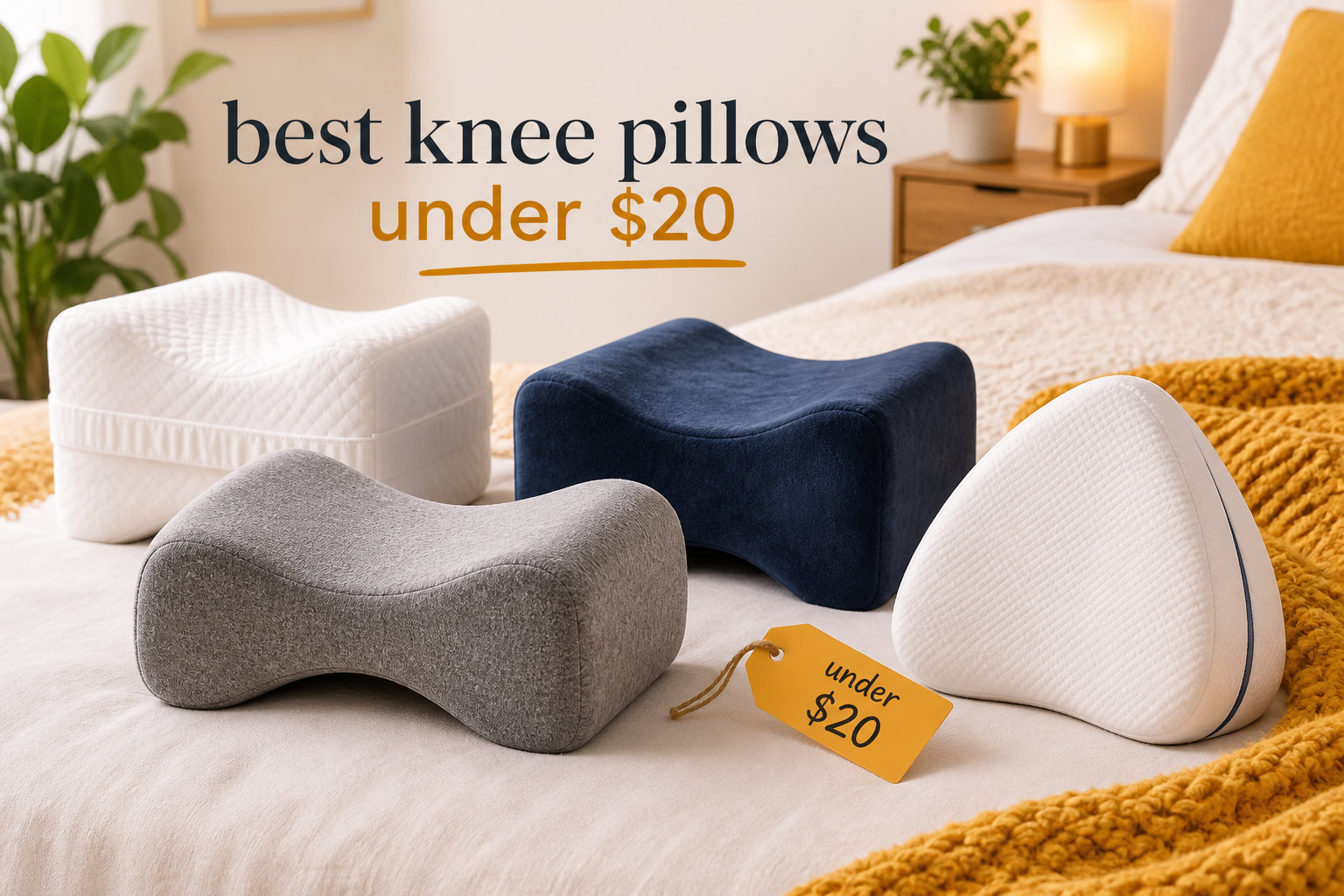 best knee pillows under $20