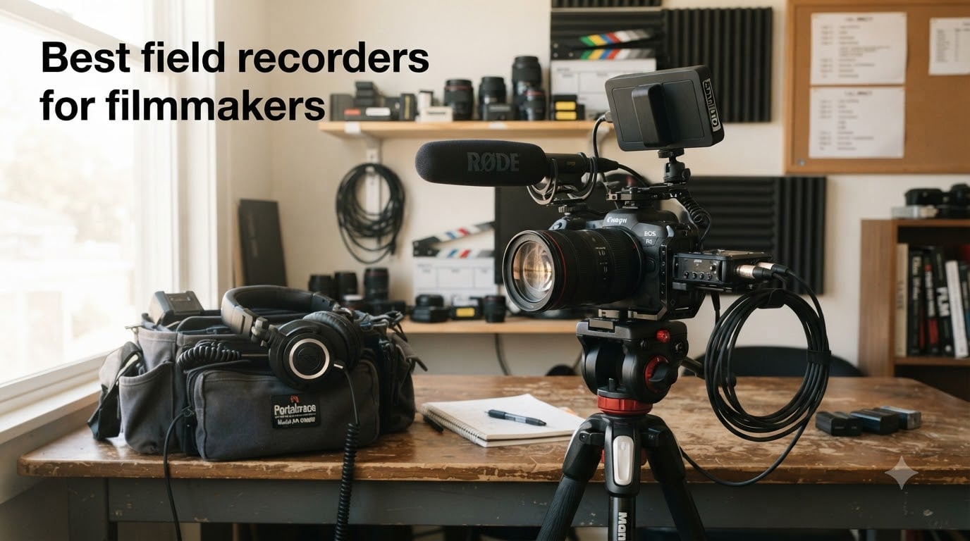 Best field recorders for filmmakers