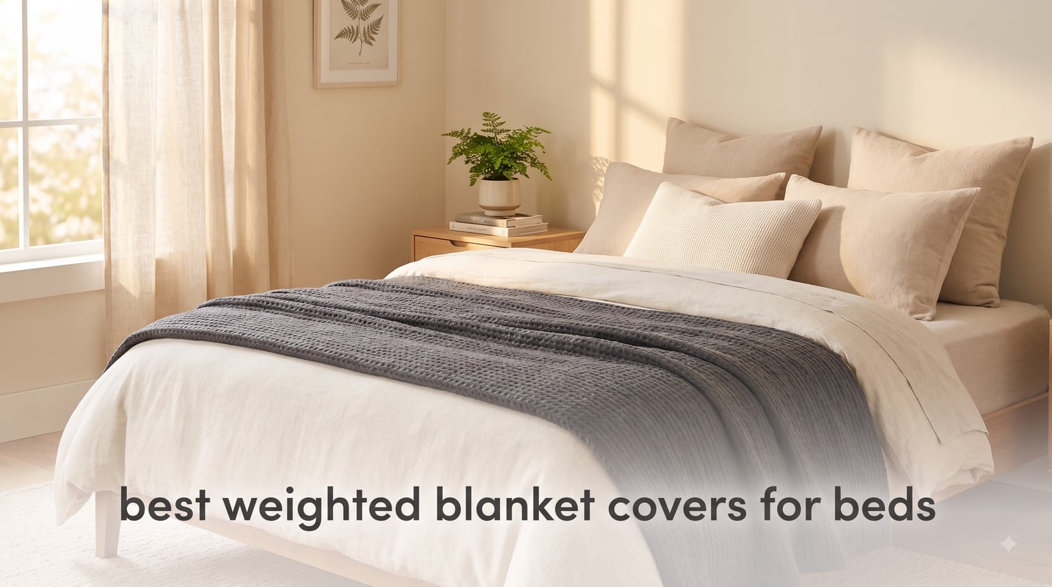 best weighted blanket covers for beds