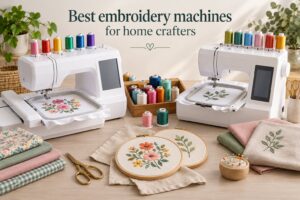 Best embroidery machines for home crafters