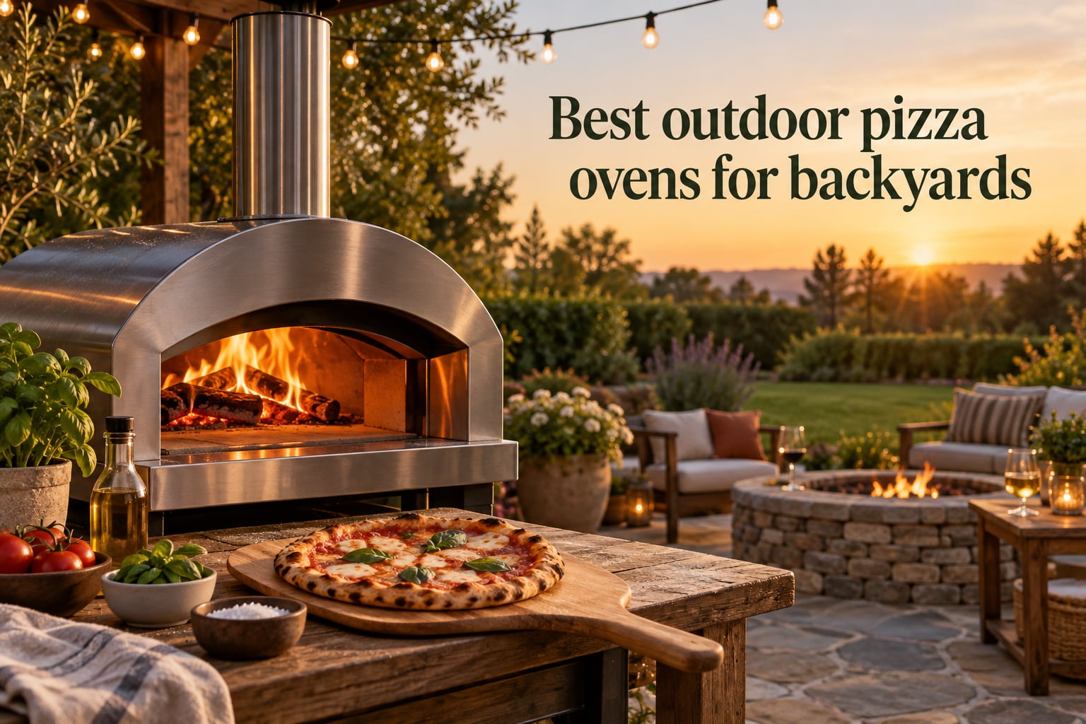 Best outdoor pizza ovens for backyards