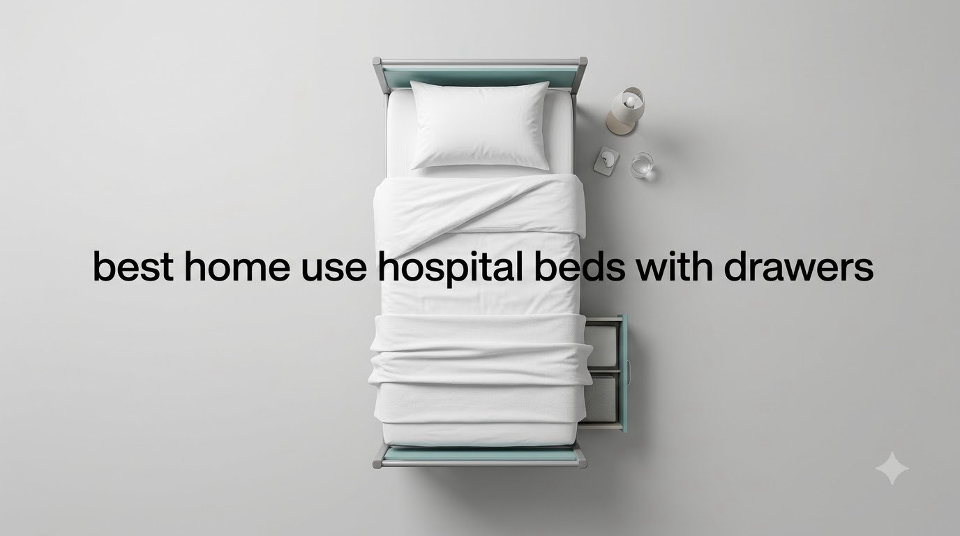 best home use hospital beds with drawers