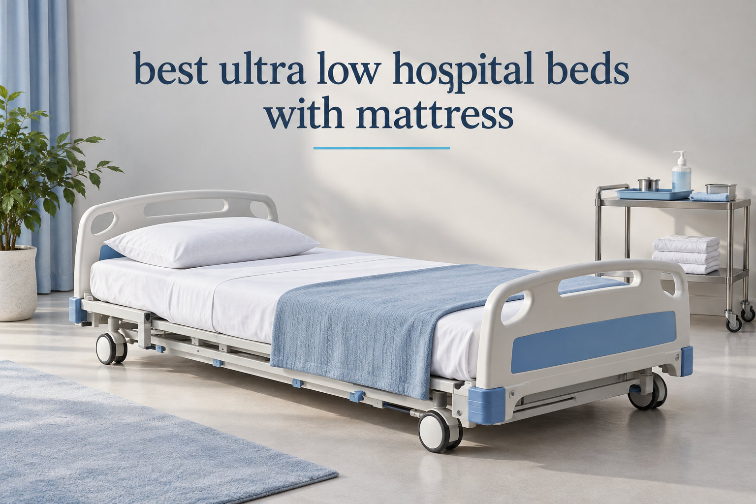 best ultra low hospital beds with mattress