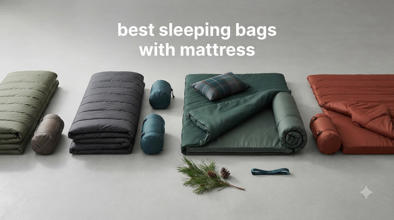 best sleeping bags with mattress