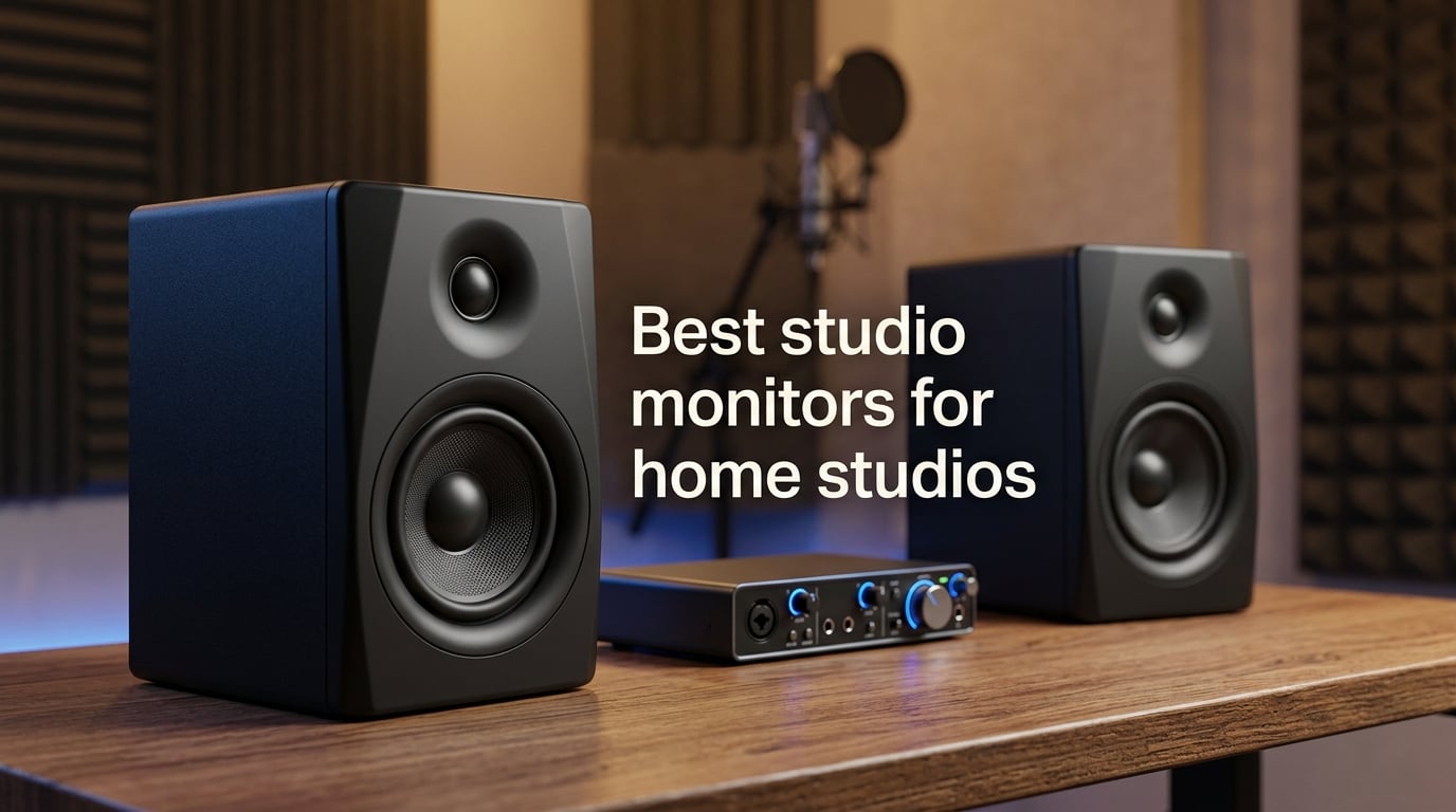 Best studio monitors for home studios