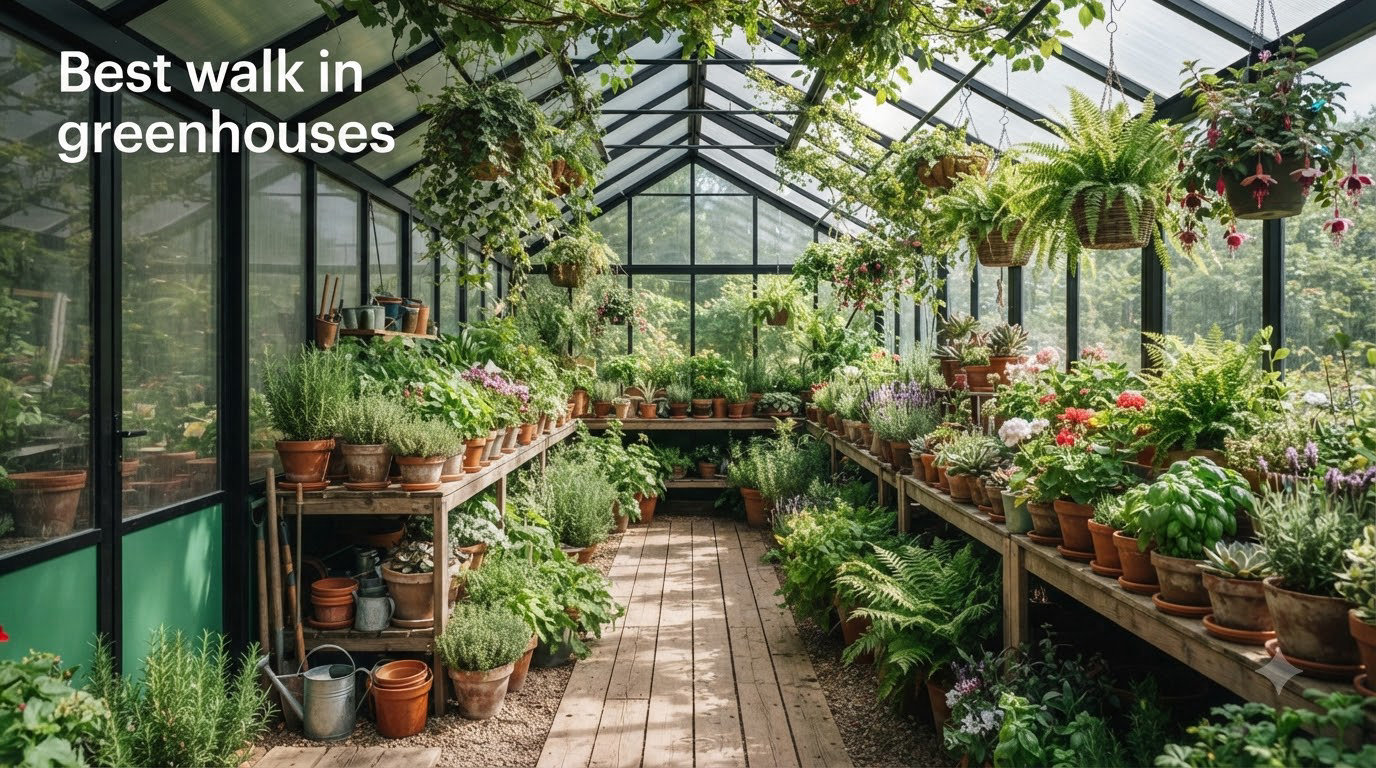 Best walk in greenhouses