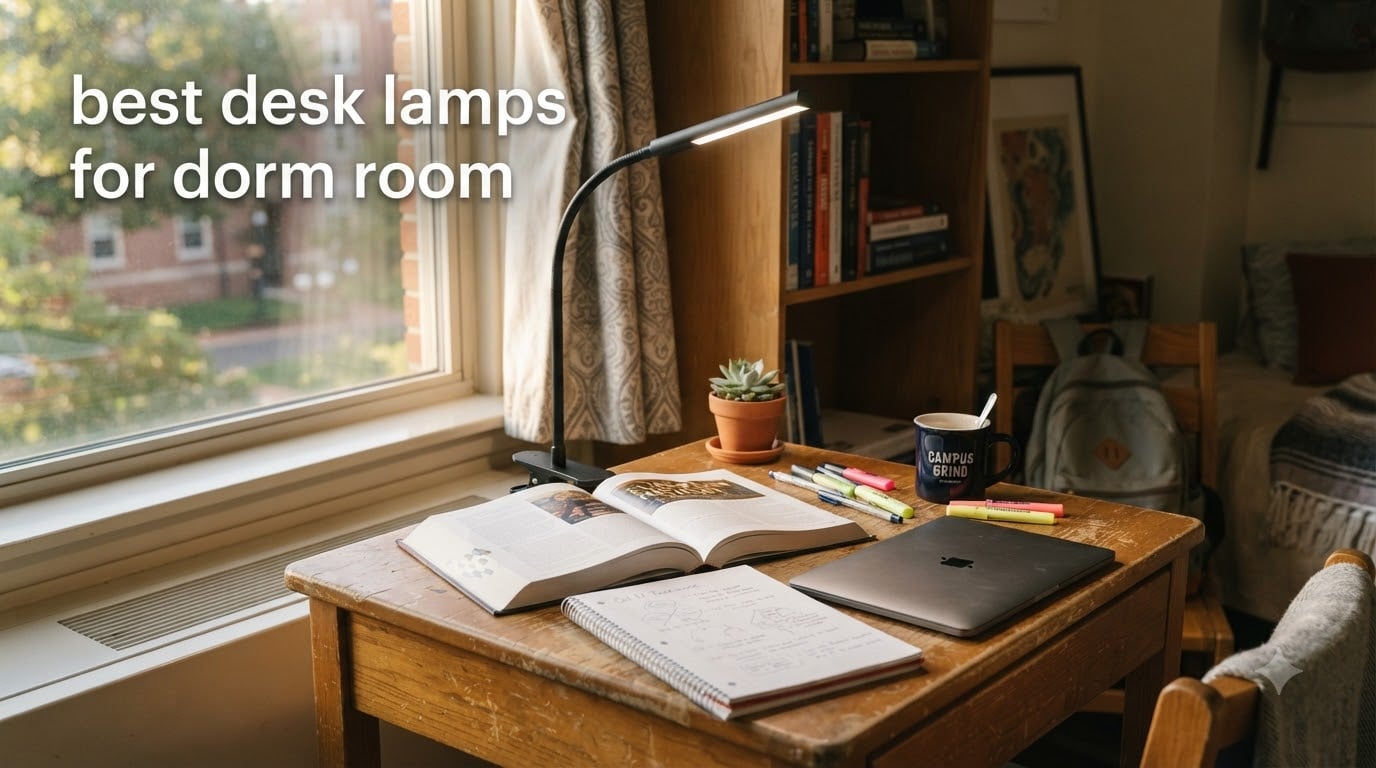 best desk lamps for dorm room