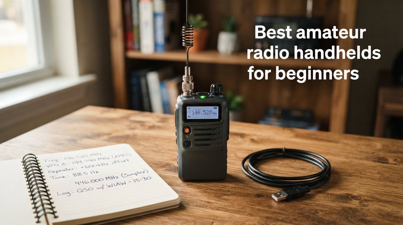 Best amateur radio handhelds for beginners