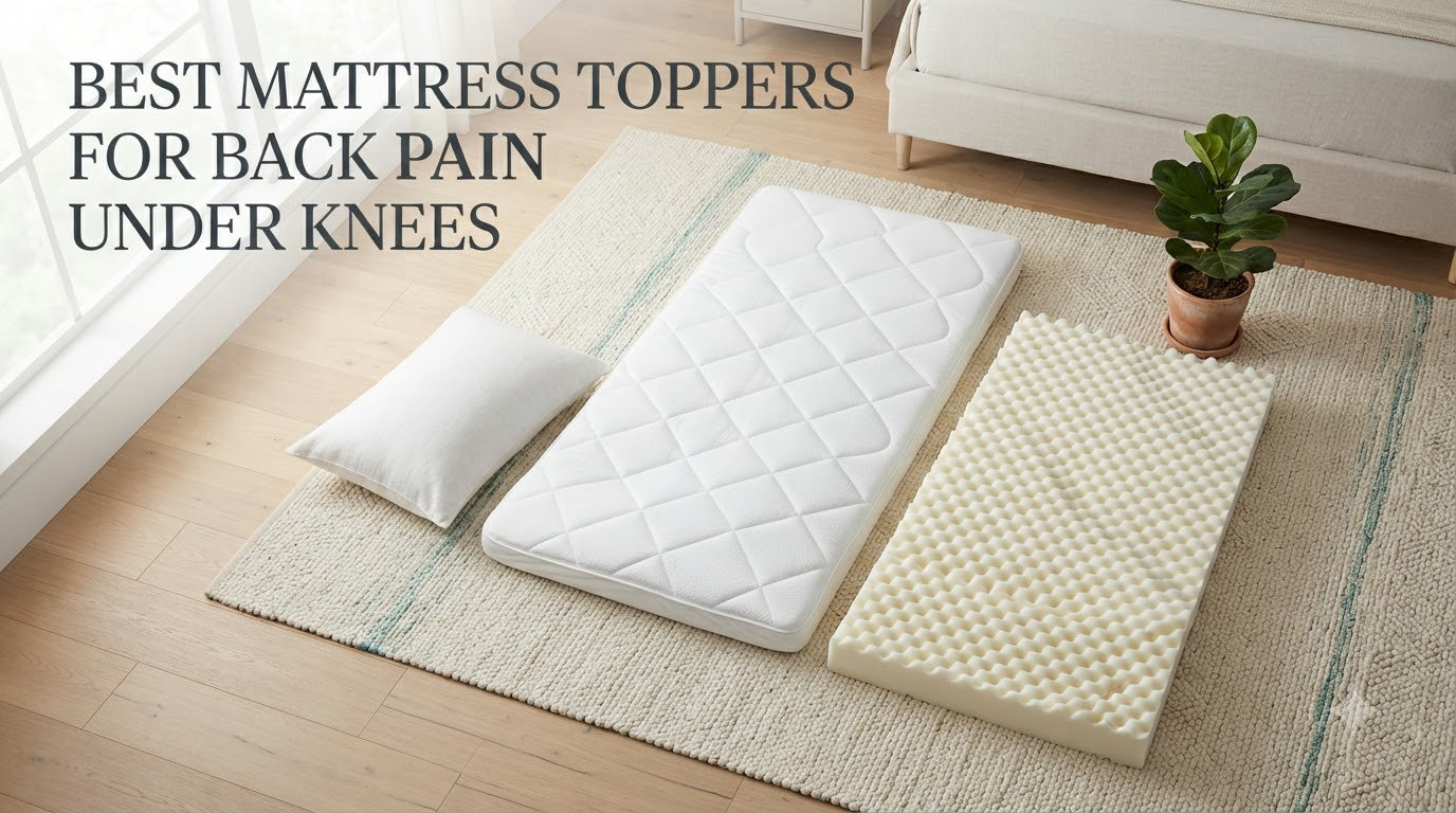 best mattresses toppers for back pain under knees