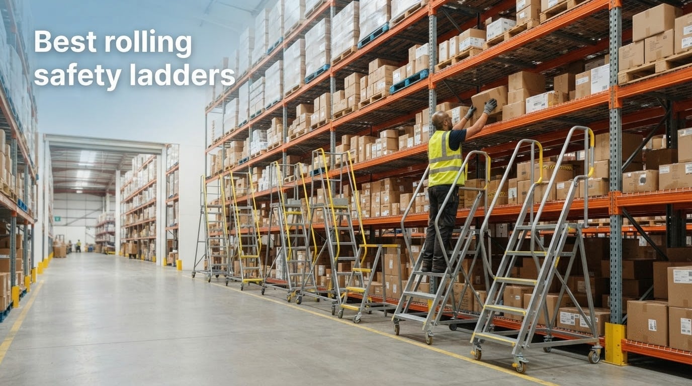 Best rolling safety ladders