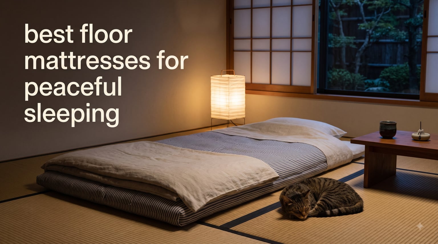 best floor mattresses for peaceful sleeping