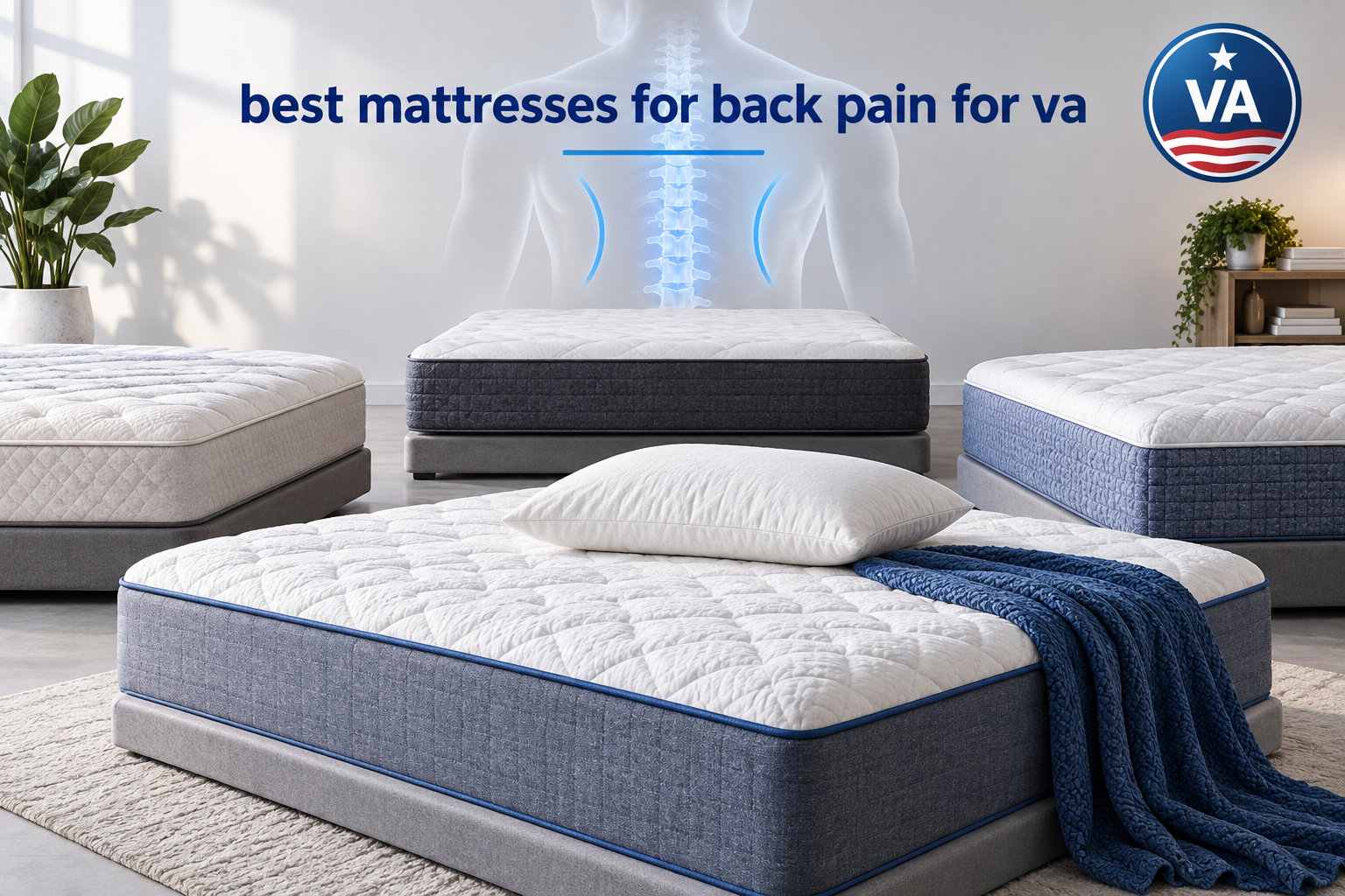 best mattresses for back pain for va
