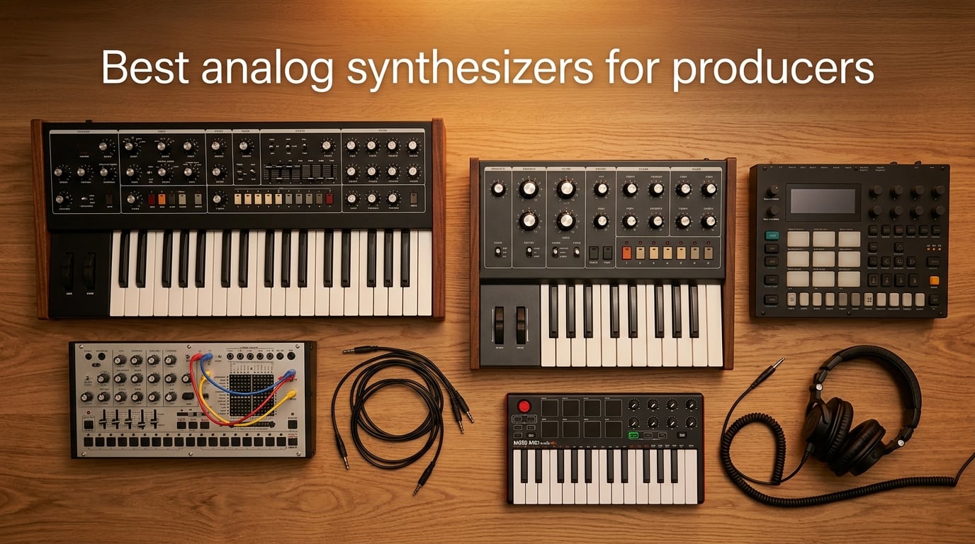 Best analog synthesizers for producers
