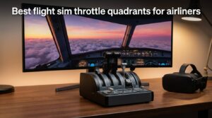 Best flight sim throttle quadrants for airliners